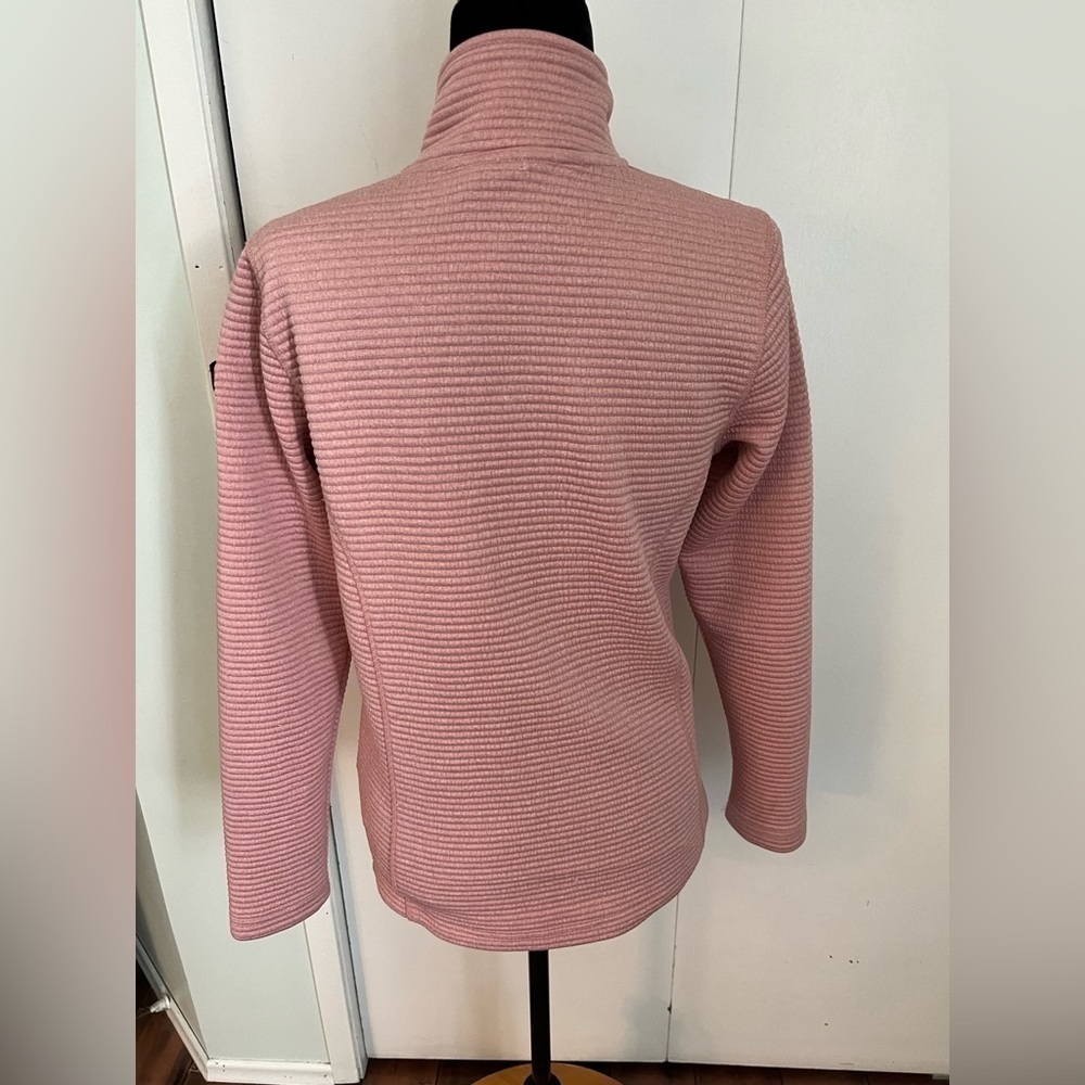 Killtec Full Zip Blush Pink Ribbed Jacket- Size 10 - Picture 4 of 12